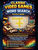 Cahier de mots croisés de jeux vidéo classiques