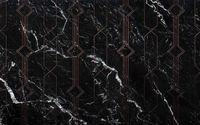 Komar Pure | marble black | fotobehang op vlies 400x250cm