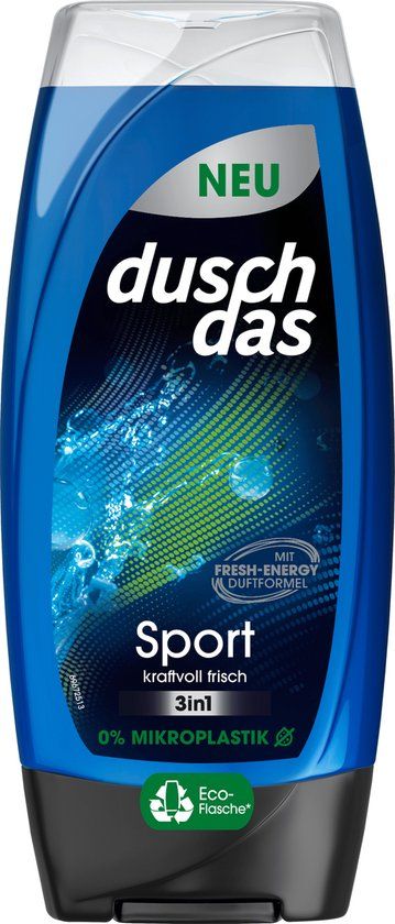 Duschdas Douchegel Men Sport 3in1, 225 ml