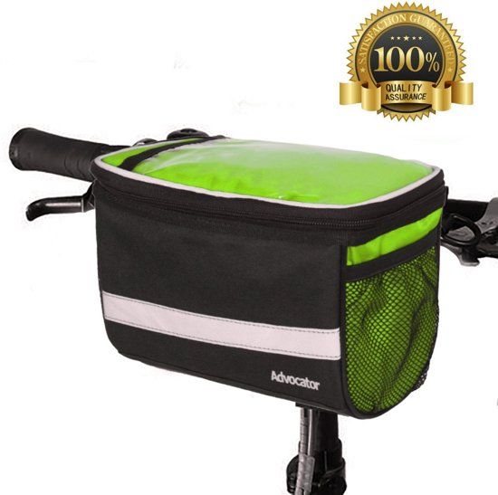 ZT Accessoires Advocator Fiets Stuurtas - Groen/Zwart