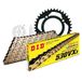 Kettingset DID Kettingset staal 530VX3 / 100 eindeloos voor Honda CB K2 K3 F F2 550 cc bj. 1974-1978