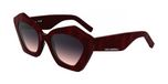 Karl Lagerfeld KL6199S Burgundy 53/21/140 WOMAN Zonnebrillen