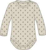 NAME IT NBNGAYO ELO LS SLIM BODY LIL NOOS Bébé Blanc Imprimé