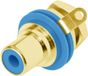 Rean AV NYS367-6-CON Cinch-connector Bus, montage vertical Nombre de pôles : 2 Bleu 1 pièce(s)