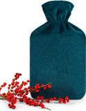 Blumtal Kruik - Kruik met Fleece Cover - Blauwgroen