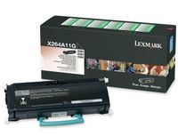 Lexmark X264, X36x 3,5K retourprogramma tonercartridge - Zwart