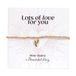 A Beautiful Story armband Sweetheart Rose Quartz