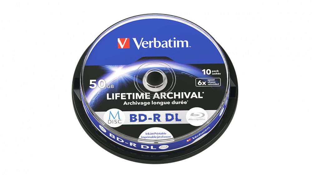Verbatim MDISC BD-R DL - 50 GB - 10 stuks