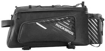 Decopatent fiets bagagedragertas met regenhoes - 13l bagage drager fietstas -