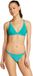 adidas Sportswear Iconisea Ribbed Padded Triangle Bikinitopje - Dames - Groen