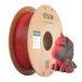 eSUN Filament 3D PLA bicolore mat 1,75 mm - Noir rouge 1 kg