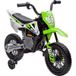 Moto Électrique Cross Enfant 12V - 2 Moteurs, 5 Km/h, Pour 3-6 Ans - Vert