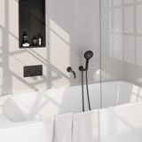 Brauer Black Carving Thermostatische Inbouw Badkraan