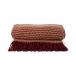Sagaform Couverture Ulli 130x170 cm Bordeaux