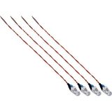 Hubsan H107C blauwe LEDs