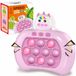 Merkloos Pop it - Handheld spelconsole - 999 levels - Met licht en geluid - Speelgoed voor kinderen en volwassenen