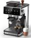 Expresso machine met ingebouwde molen