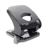 Rapesco X5-40ps Antibacteriële Perforator, 2-gaats, Zwart, 6 stuks