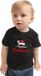 Bellatio Decorations Shoppartners Bv My first Christmas Kerst t-shirt - zwart - babys - Kerstkleding / Kerst outfit 74