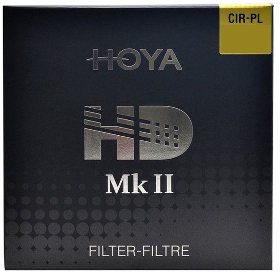 Hoya HD Mk II CIR-PL Polarisatiefilter - 82mm - Zwart