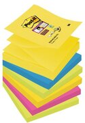 Post-it Memoblok z-note s330-6ro 76x76mm super sticky rio