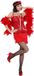 Widmann Finidi Flapper Jurk Rood S