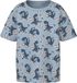 NAME IT Jongens T-shirt Lichtblauw Katoen Ronde hals Korte mouw Print Maat 122/128