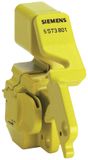 Siemens 5ST3803 Afsluitinrichting vergrendeling handgreep + slot voor automatische zekering T=70 mm Uitschakelfunctie 2