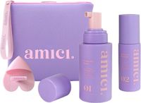 AMICI Cosmetics AMICI Skincare Everyday Glow Set – Skincare Set Tieners – Cleanser & Dagcrème – Complete Routine voor Gevoelige Huid – Vegan – Incl. Skinbuffer