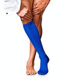 FALKE No. 13 Finest Piuma Cotton kniekousen heren blauw - maat 45-46