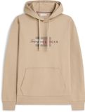 Tommy Hilfiger Heren Hoodie Katoen XXL Beige/Rood/Zwart