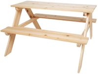 Small Foot Houten Kinder Picknick Tafel Multi kleuren Hout
