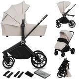 LIONELO Mika Plus 2-in-1 Kinderwagen, tot 22 kg, Set: Reiswieg & Buggy