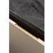 Viefe HIDE Poignée coquille en métal, noir mat - 64 mm