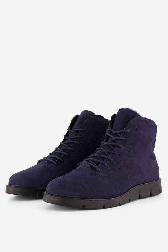 Ecco Bella dames veterboot - Blauw - Maat 38