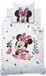 Disney Minnie Mouse Dekbedovertrek Flower - Eenpersoons - 140 x 200 cm - Katoen