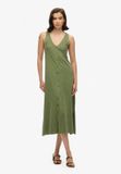 Superdry - Beach jersey midi-hemdjurk - Dames - Jurken