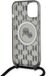 Karl Lagerfeld MagSafe Geschikt voor Apple iPhone 15 hoesje met IML Monogram Crossbody Schouderriem Elegant, Doorzichtig zwart
