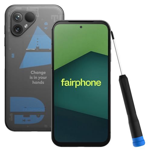 Fairphone 5G (8 GB, 256 GB) Transparante editie