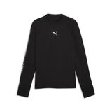 PUMA T-shirt de running à manches longues Brightstride CLOUDSPUN Homme, Accessoires, Noir, L