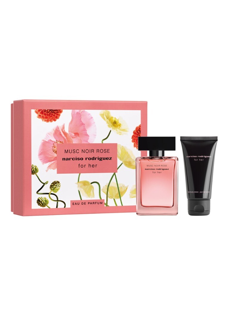 Narciso Rodriguez Musc Noir Rose Eau de Parfum Giftset - Limited Edition parfumset gift set / dames