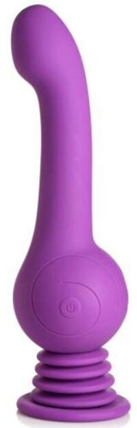 IN Shaking Siliconen Stimulator - Paars
