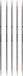 KnitPro Metalen Sokkenbreinaalden 15cm - 3.00mm