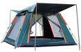Tente de camping pop-up pour 3-4 personnes avec tapis résistant à l'humidité