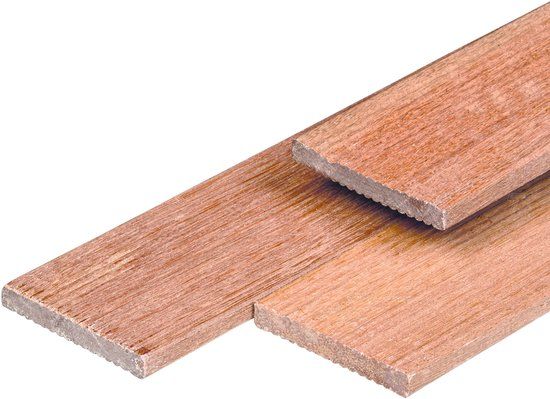 Merkloos Hardhout timmerhout kunstmatig gedroogd 180 cm