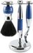 18.21 Man Made Scheerset Gillette Mach 3 3pc Bleu & Chrome Plated