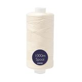 Korbond 1000m Polyester Naaigaren - Hand en Machine Naaigaren (Crème)