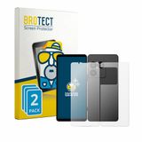 BROTECT - Screenprotector voor Sony Xperia 1 VIII (Voor+Achter) - Folie Beschermfolie matte 2 Stuks