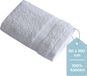 HUSH Living Handdoek 100% Katoen Wit 50x100 cm 500 g/m2