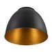 SLV PARA DOME abat-jour aluminium noir/or